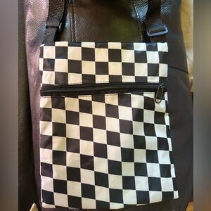 Checkered flag race bag
